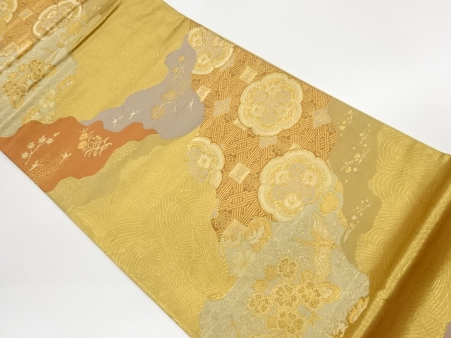 JAPANESE FUKURO OBI / WOVEN MICHINAGADORI